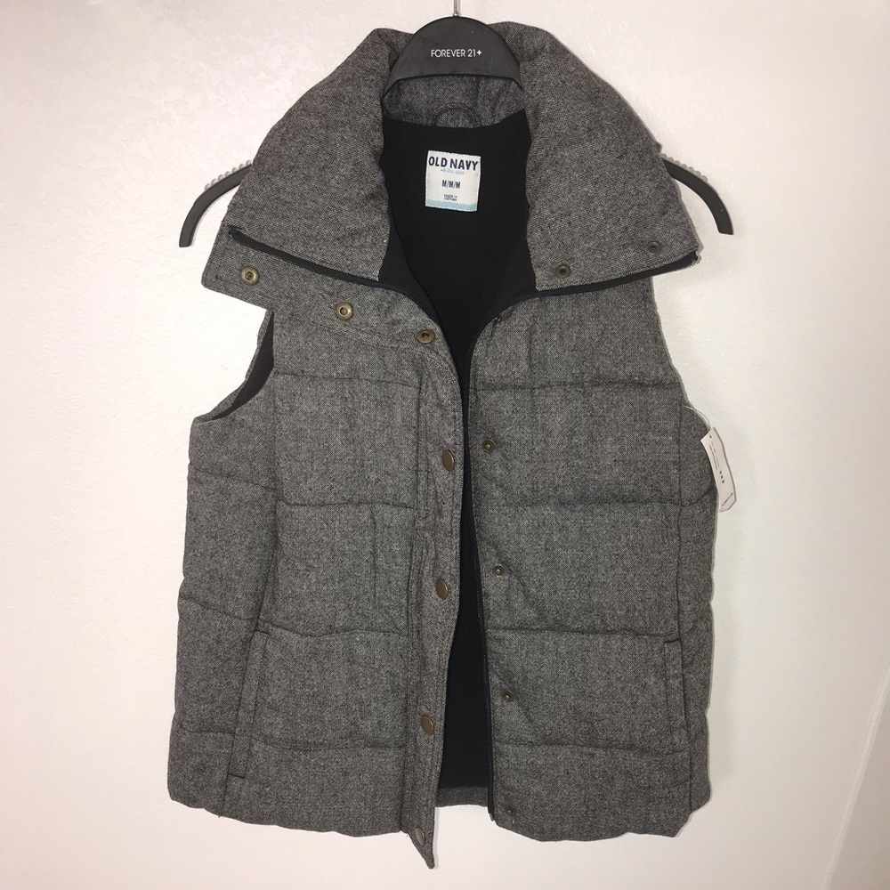 NWT Old Navy Tweed Vest